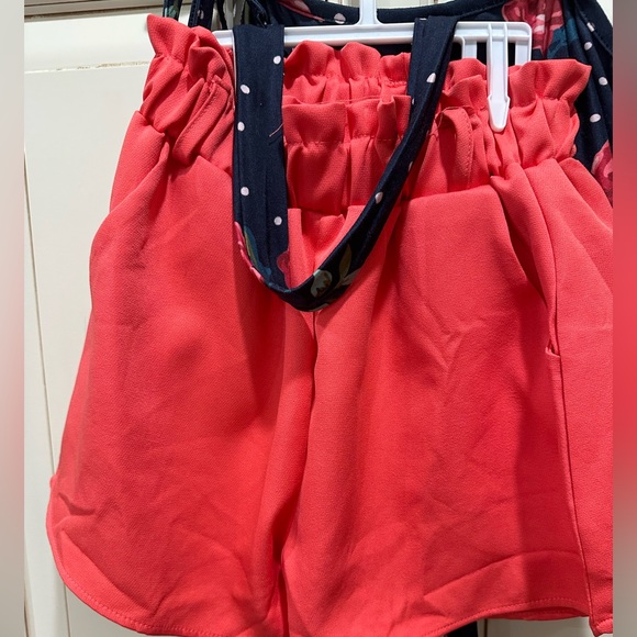 Sparkle in Pink 2-piece floral outfit, girls size 7/8 or 2XL. - Picture 4 of 5